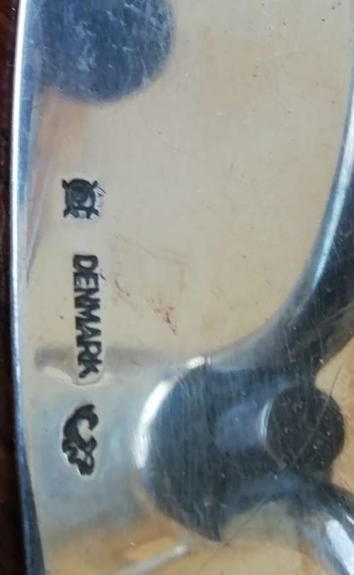 ANTIQUE ART DECO EPERGNE, AND DANISH CANDLE HOLDER. SILVER PLATED.