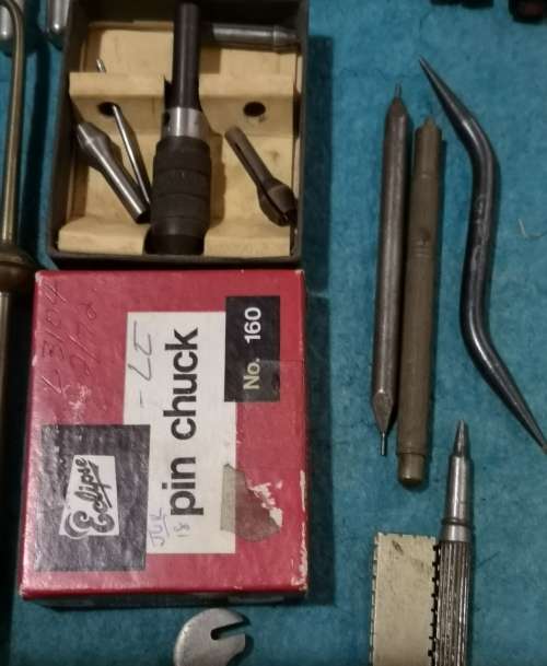 COLLECTION OF WATCH MAKER`S TOOLS.