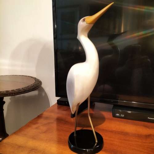 FEATHERS OF KNYSNA, EGRET.