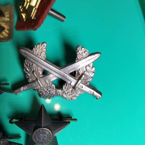 COLLECTION MILITARY BADGES.