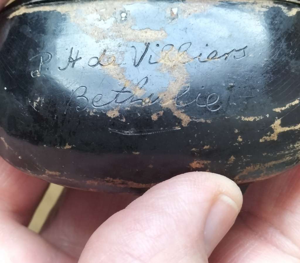 RARE BOER WAR SNUFF BOX.