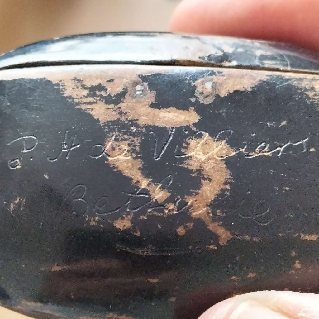 RARE BOER WAR SNUFF BOX.