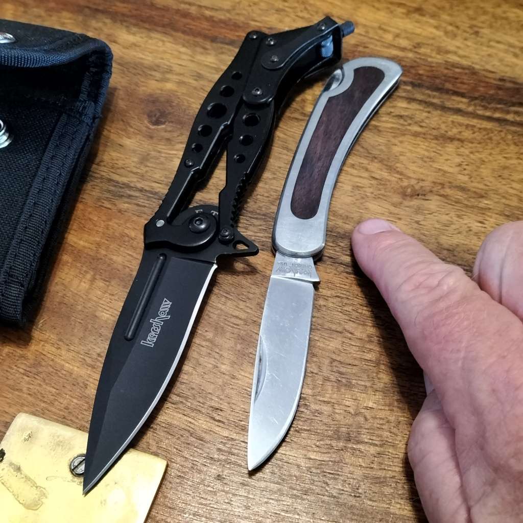 RARE,THREE KERSHAW KNIVES COLLECTION