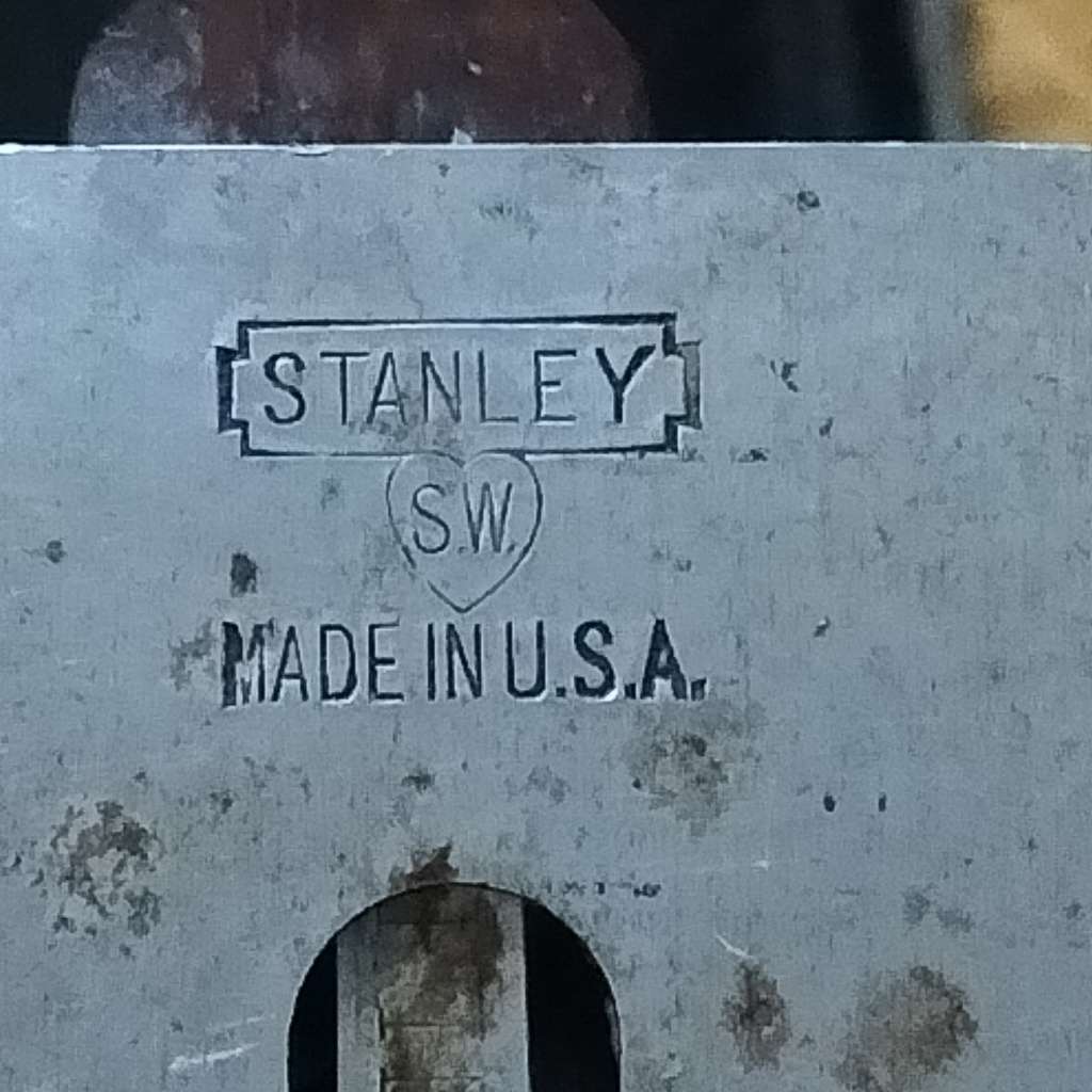 RARE `SW` NO 8 STANLEY PLANE. MADE IN USA.