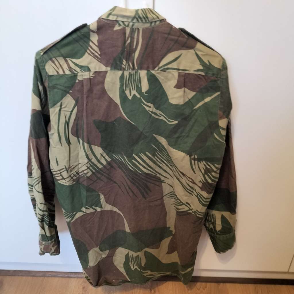 RHODESIAN ARMY LONG SLEEVE SHIRT.