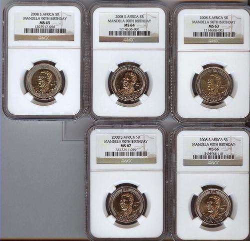 ##Mandela 2008 Ms63-Ms67 with a Free Gift ##