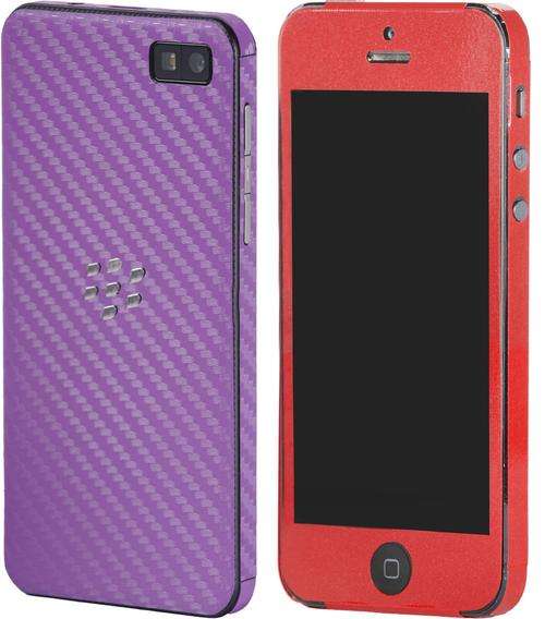 Mobile Phone Skins (Carbon & Metallic)