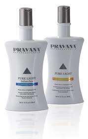 Pravana Pure Light Sulphate-Free shampoo and conditioner duo. (300ml x 2). For Blonds and highlights