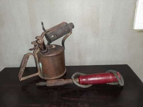 Antique Primus No 633 blow torch and soldering tool