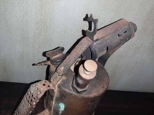 Antique Primus No 633 blow torch and soldering tool