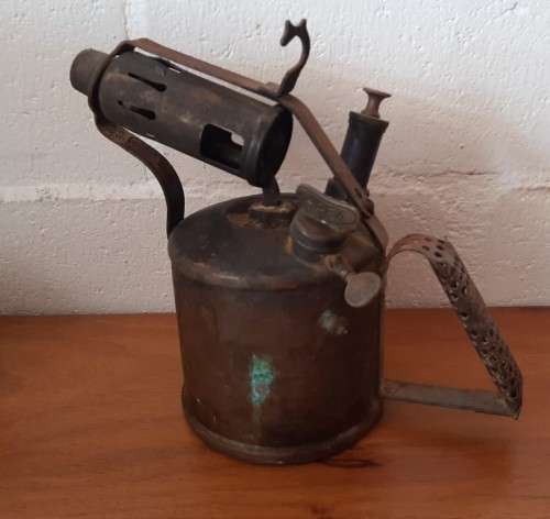 Antique Primus No 633 blow torch and soldering tool
