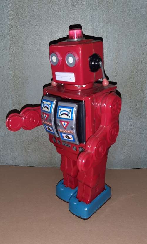 Vintage Tin Robot