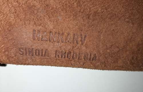 Selous Scouts tripod leather seat