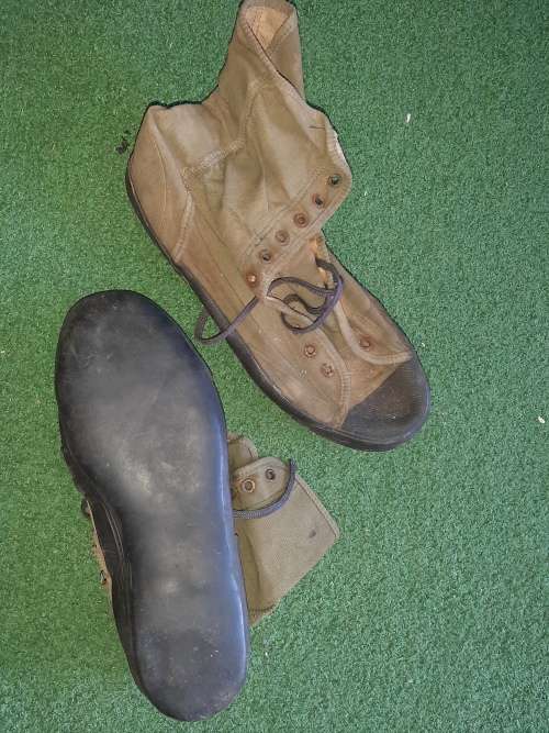 Military Canvas Anti-Tracking Boots