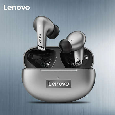 Lenovo LP5 Wireless Earbuds, HD Microphone - Bluetooth 5.0