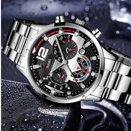 Aesthetic Mens 2pcs Watch Set