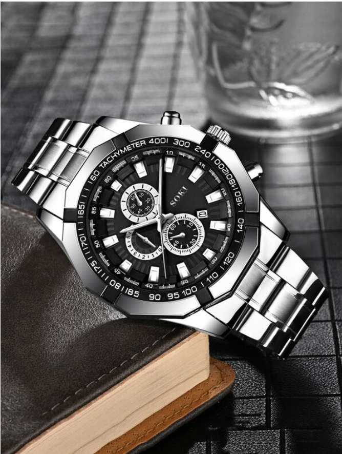 **Exclusive Black Friday Deal** 2-Piece Men`s Watch Set