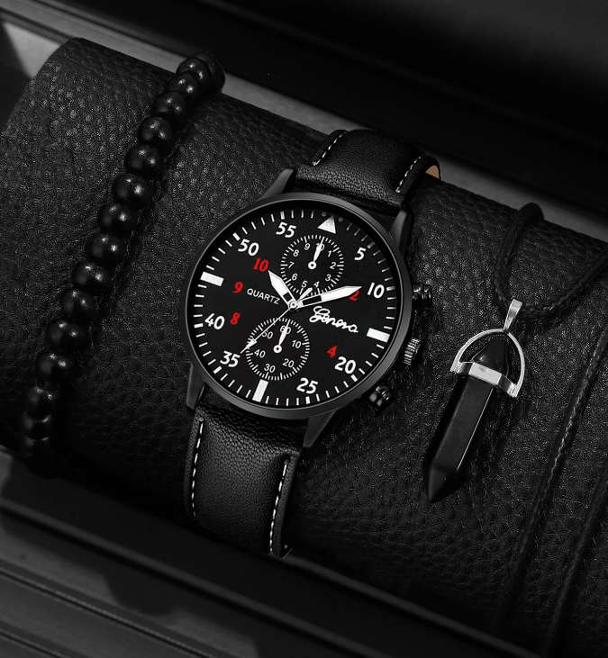 **BARGAIN** 3 Pcs Mens Watch Set