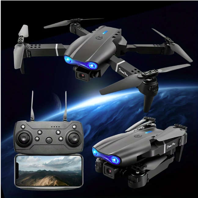 Foldable Drone, Wifi Camera, Live Video Drone with Altitude Hold Function