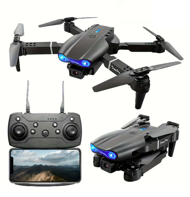 Foldable Drone, Wifi Camera, Live Video Drone with Altitude Hold Function