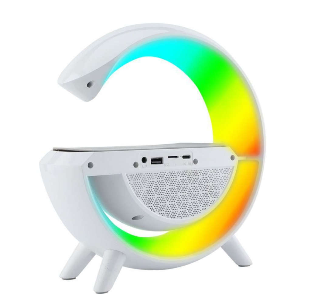 3-In-1 Led Wireless Charging Speaker