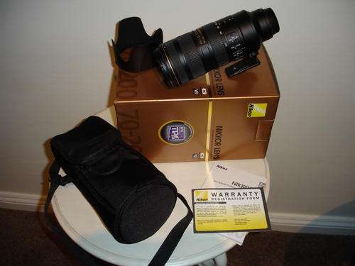 NIKON AF-S 70-200 f/2.8G ED VR II N - LATEST NIKKOR LENS