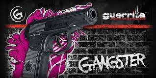 GUERILLA GANGSTER PISTOL 4.5mm Co2 BB GUN