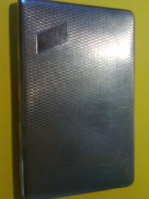 SILVER CIGARETTE CASE