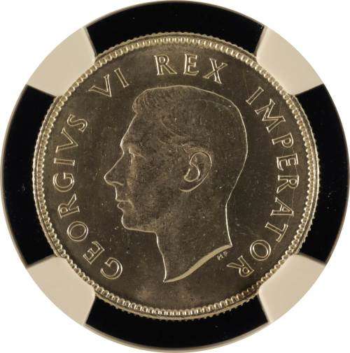 UNION OF SOUTH AFRICA 1947 TWO SHILLINGS GRADED MS62 BY NGC (VERY DIFFICULT COIN TO GET IN MS)