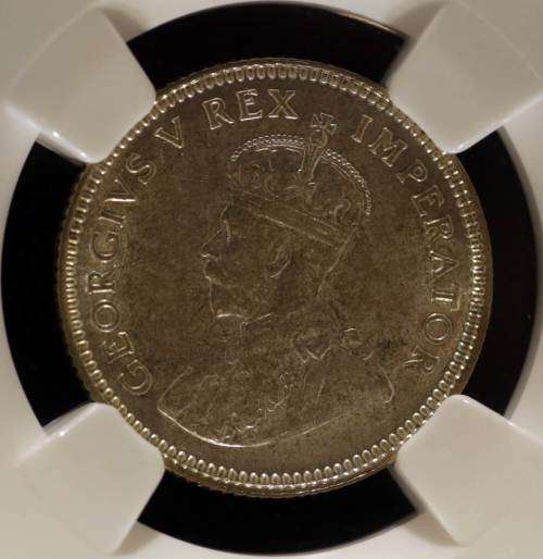 UNION OF SOUTH AFRICA 1926 SIXPENCE GRADED MS62 BY NGC