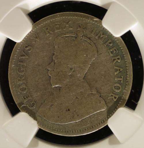 UNION OF SOUTH AFRICA 1931 SHILLING GRADED G6 BY NGC