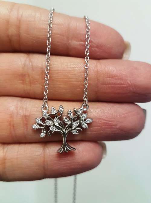 Silver Tree of Life Necklace