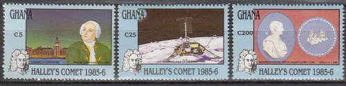 1986 Halley's Comet  - Ghana  M** - Start a once in a lifetime collection now.