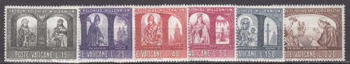 Vatican - 1966 - Mi # 501-506  M**