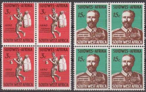 NAMIBIA - SWA  - 1965 - 2 X PAIRS  -  M*