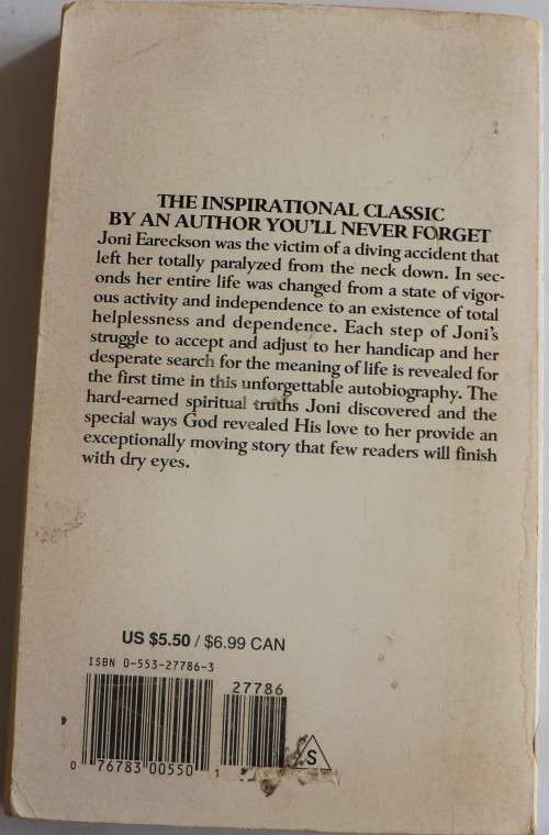 Joni by Joni Eareckson with Joe Musser