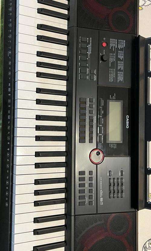 Casio CT-X3000 800 Tone Pitch Bend Keyboard and Hybrid KS01 Keyboard Stand