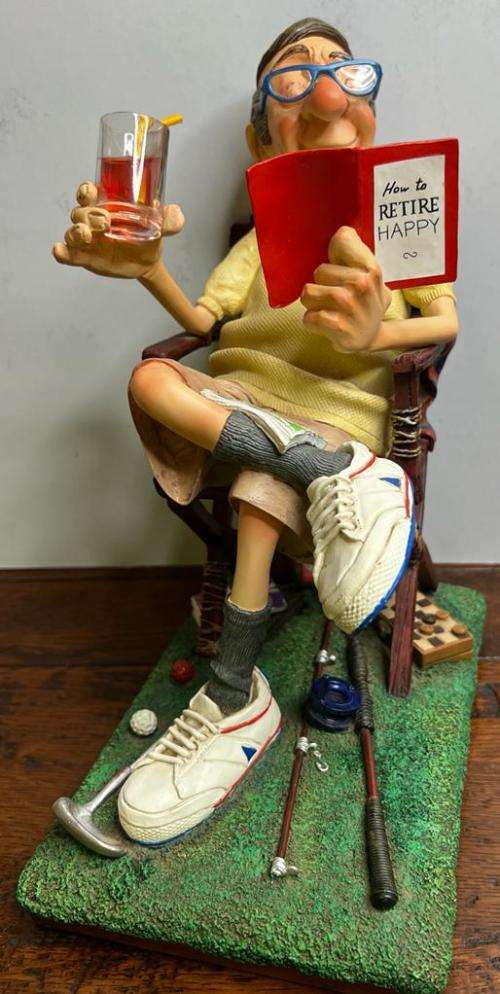 GUILLERMO FORCHINO (Figurine) : The Pensioner