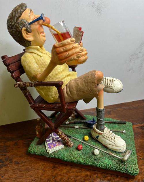 GUILLERMO FORCHINO (Figurine) : The Pensioner