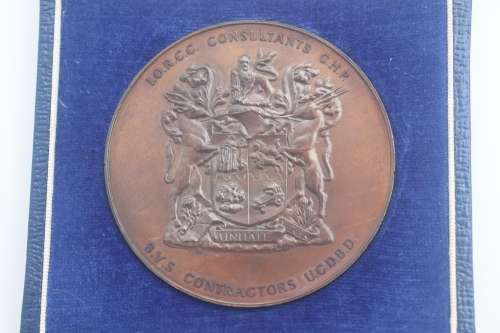 Large Medal  March 1972 Department of Water Affairs Hendrik Verwoerd Dam