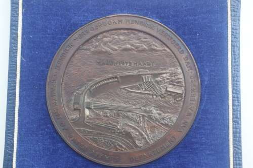 Large Medal  March 1972 Department of Water Affairs Hendrik Verwoerd Dam