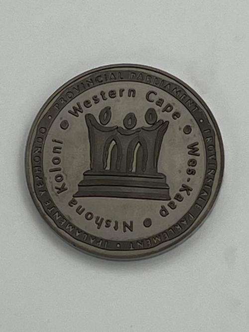 Medal Western Cape Parliament medallion 2007