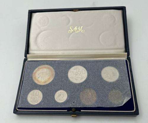 1968 South Africa 7 Coin Proof Set
