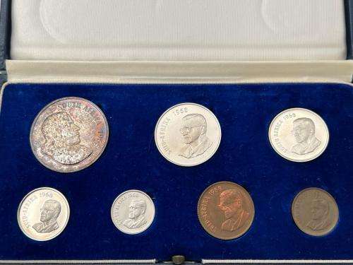 1968 South Africa 7 Coin Proof Set
