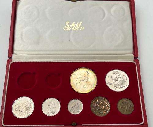 1968 South Africa 7 Coin Proof Set
