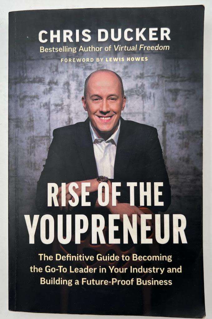Rise of the Youpreneur by Chris Ducker Foreword byLewis Howes f
