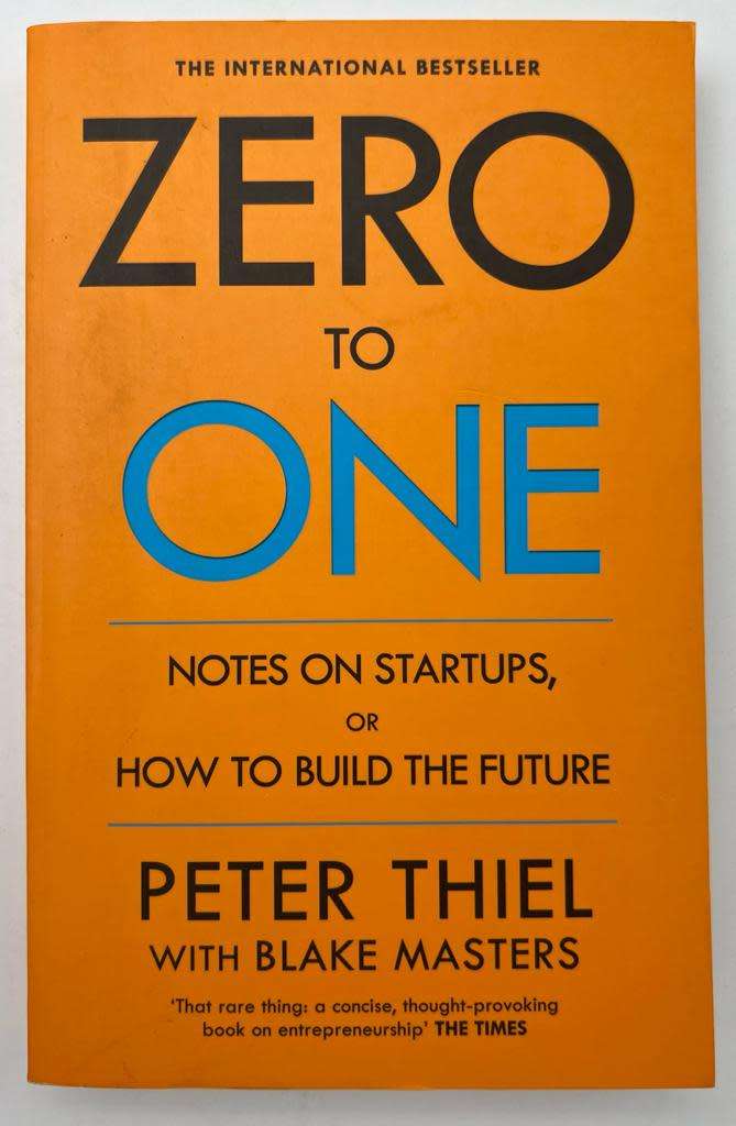 Zero to One by Blake MastersPeter Thiel Paperback / Softback