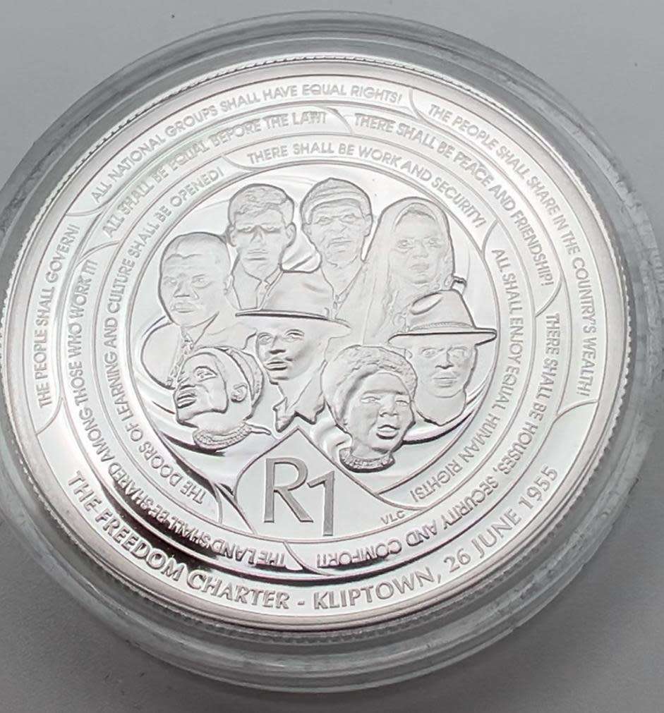 2017 SA Silver R1 Proof - Mandela - Life of a Legend Series