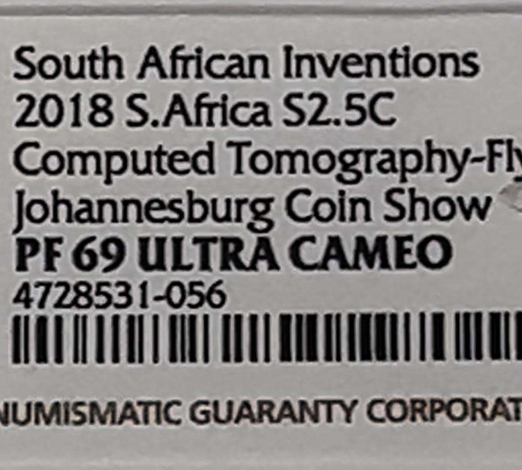 2018 Silver Flypress Tickey Cat Scan - JHB Mintmark NGC PF69 Ultra Cameo