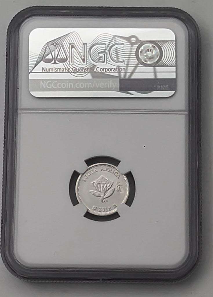 2018 Silver Flypress Tickey Cat Scan - JHB Mintmark NGC PF69 Ultra Cameo